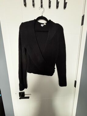 Ransom Black Cozy Wrap Pullover Hoodie